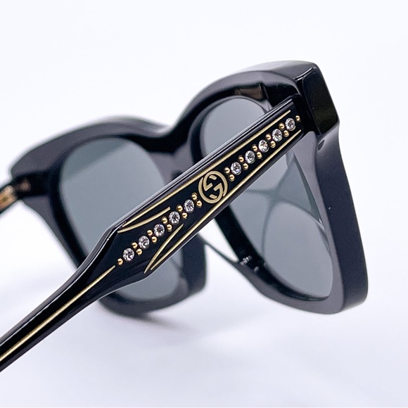 NEW GUCCI GG1299S 001 WOMEN’S CAT EYE GUCCI SUNGLASSES - Picture 8 of 13